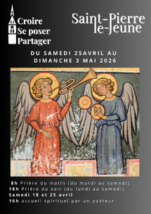 Semaine paroissiale - Du samedi 25 avril au dimanche 3 mai 2026