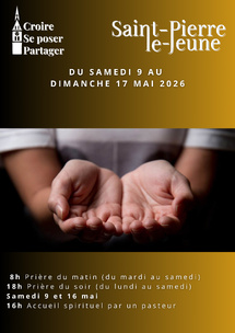 Semaine paroissiale - Du samedi 9 mai au dimanche 17 mai 2026