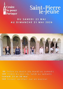 Semaine paroissiale - Du samedi 23 mai au dimanche 31 mai 2026