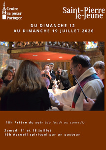 Semaine paroissiale. Du samedi 11 au dimanche 19 juillet 2026 Semaine paroissiale. Du samedi 11 au dimanche 19 juillet 2026