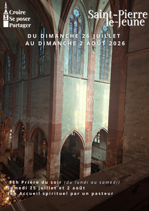Semaine paroissiale - Du samedi 25 juillet au dimanche 2 août 2026 Semaine paroissiale - Du samedi 25 juillet au dimanche 2 août 2026