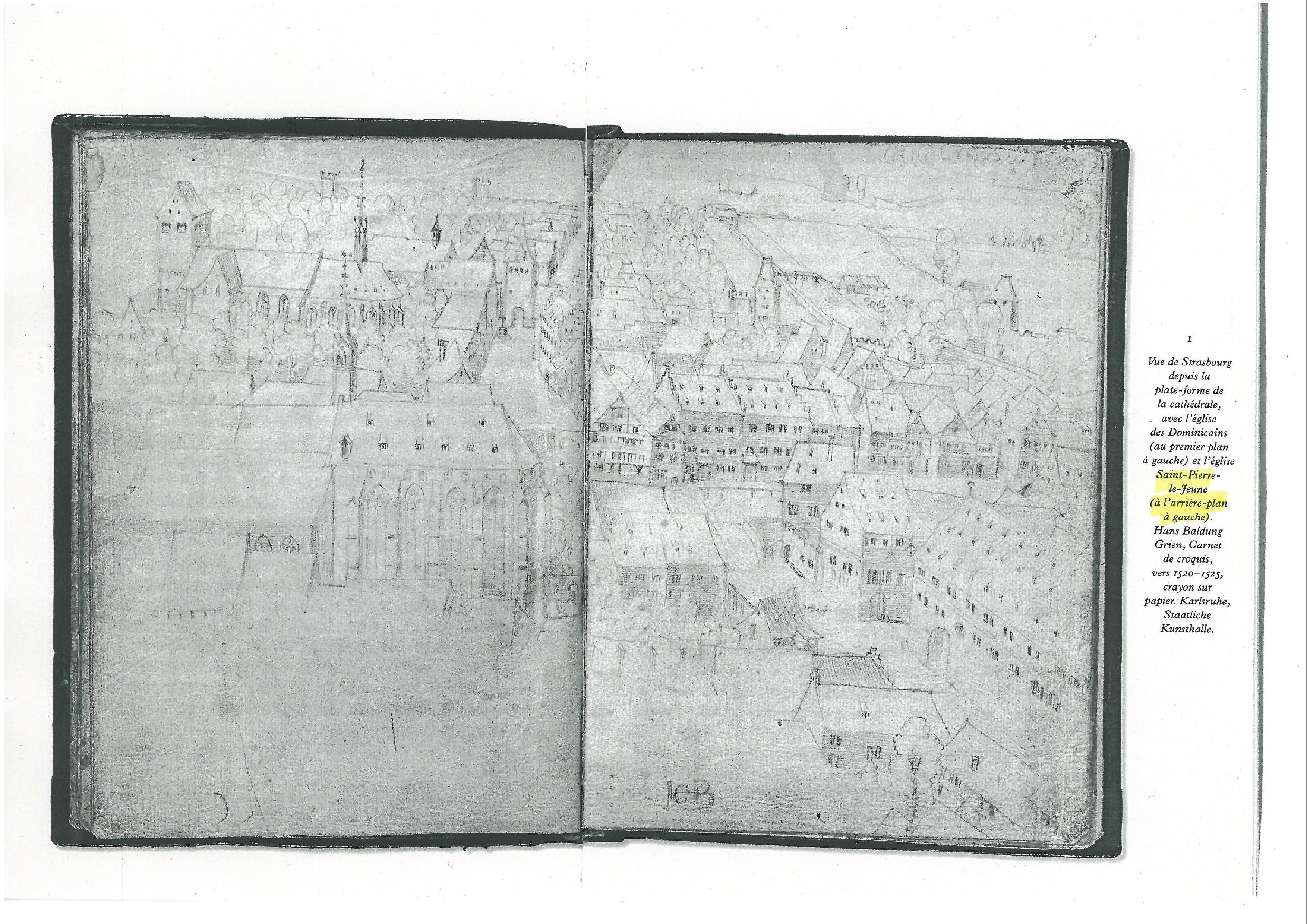 Saint-Pierre le Jeune et la ville de Strasbourg