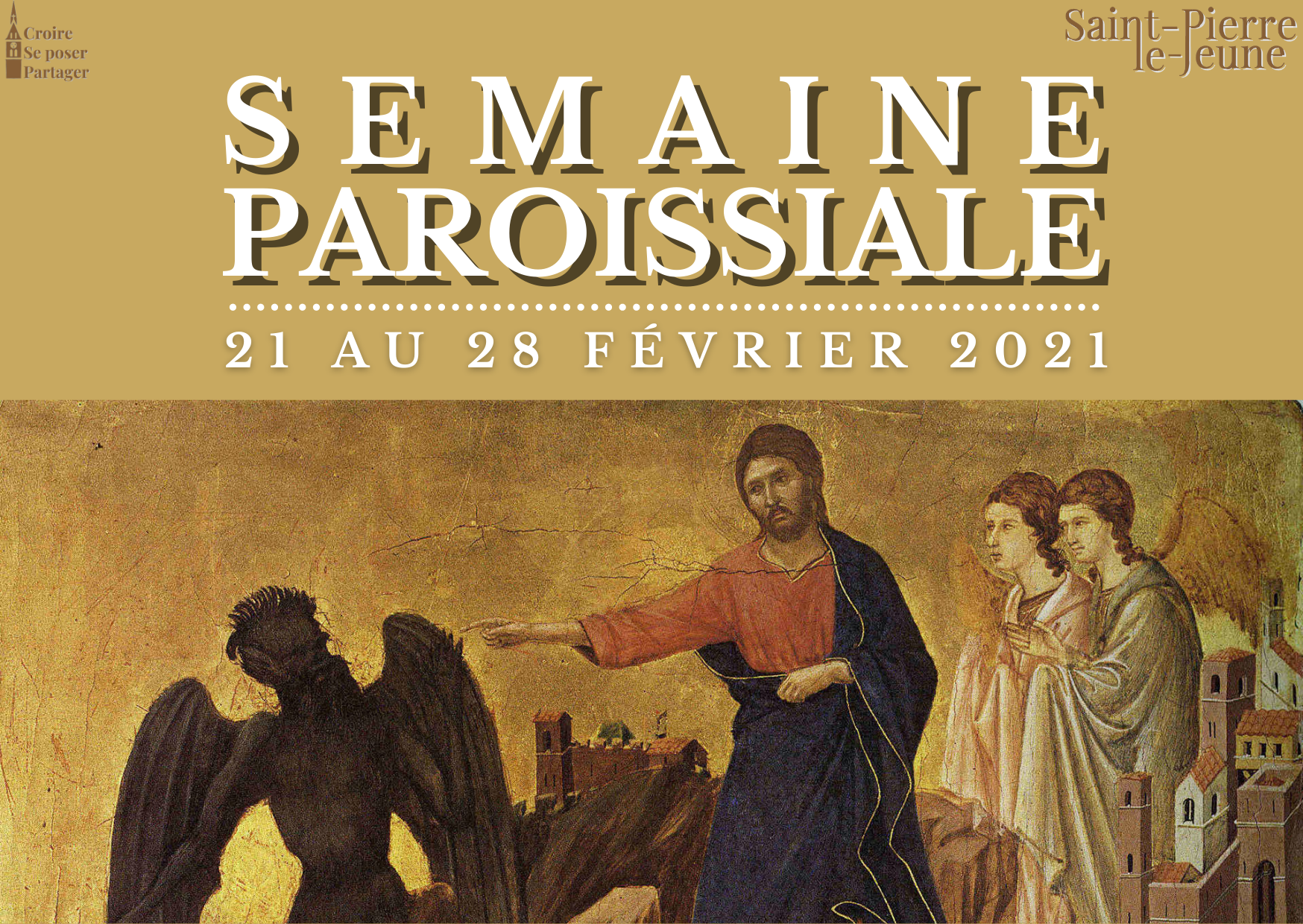 Semaine paroissiale - 21 février 2021