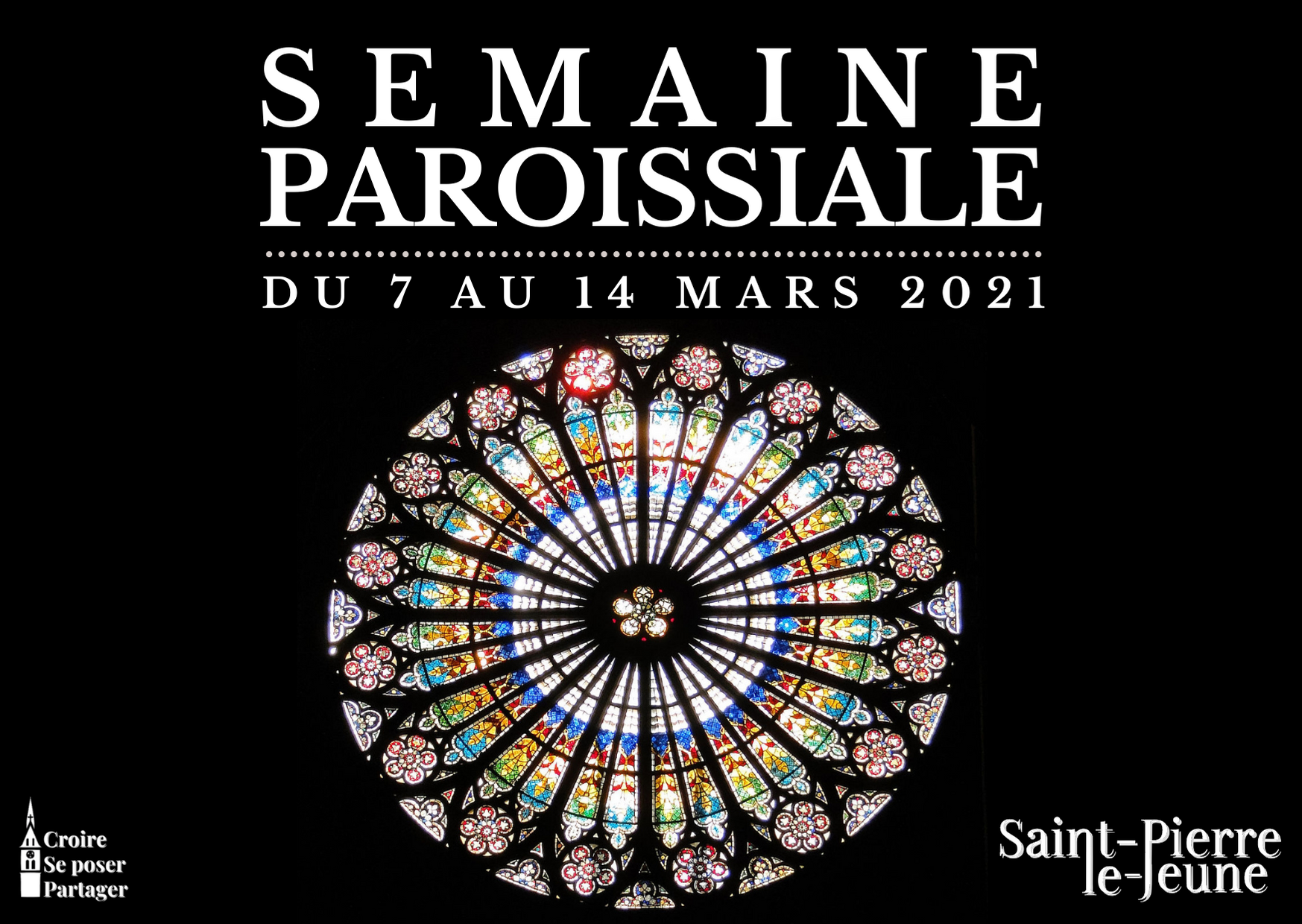 Semaine paroissiale - 7 mars 2021