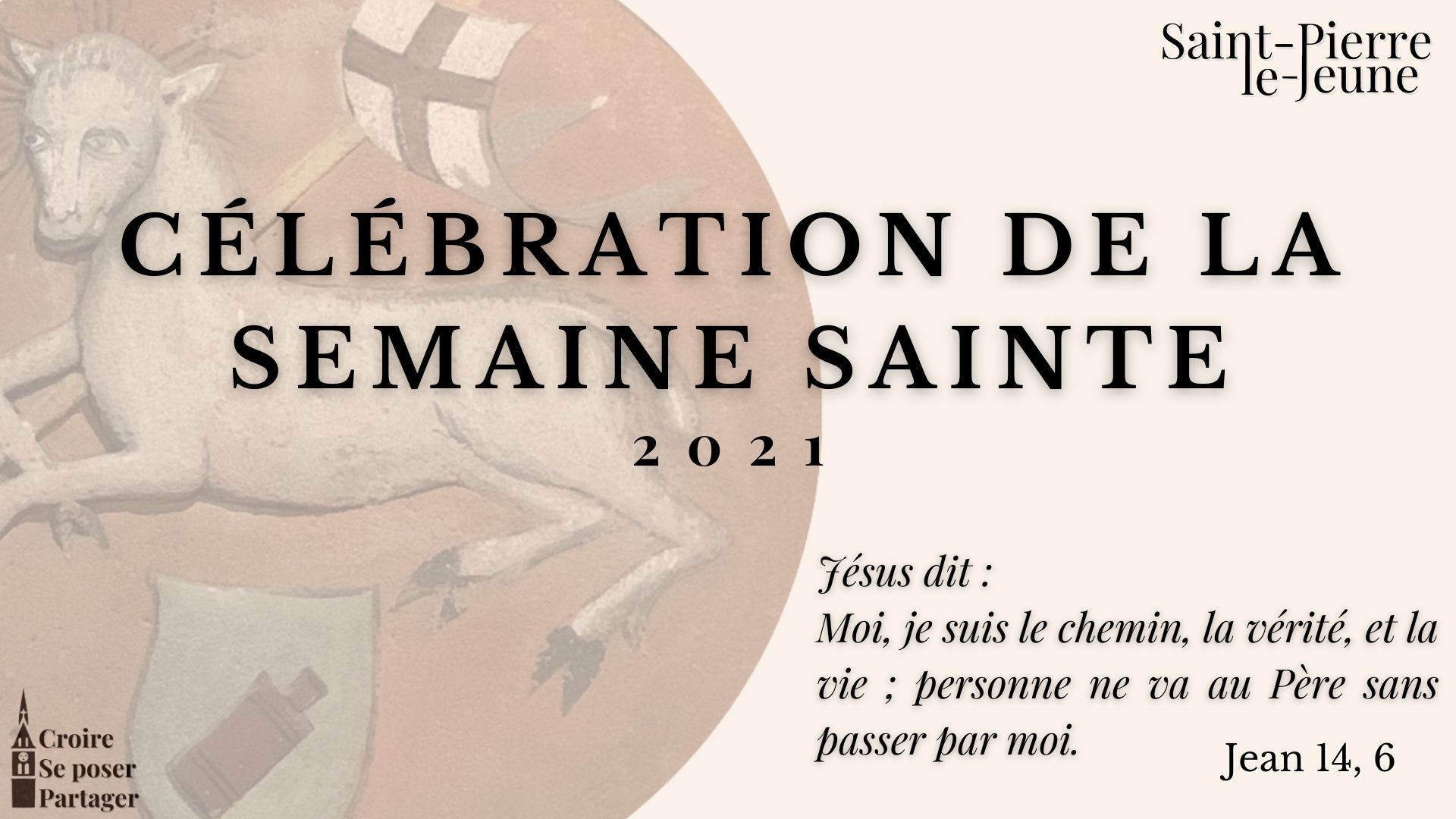 Célébration de la Semaine sainte 2021