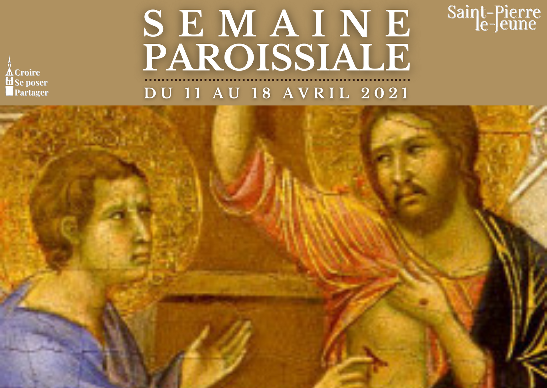 Semaine paroissiale - 11 avril 2021