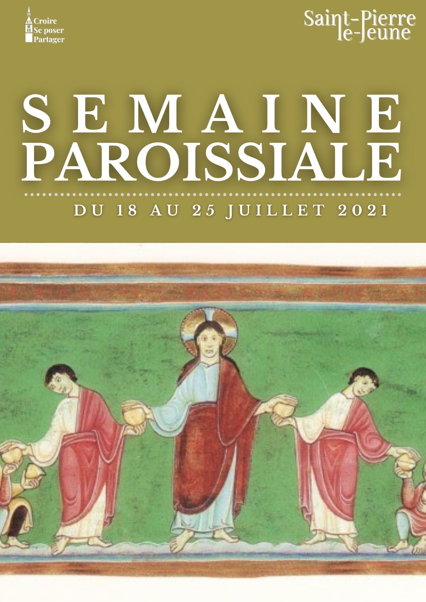 Semaine paroissiale - 18 juillet 2021