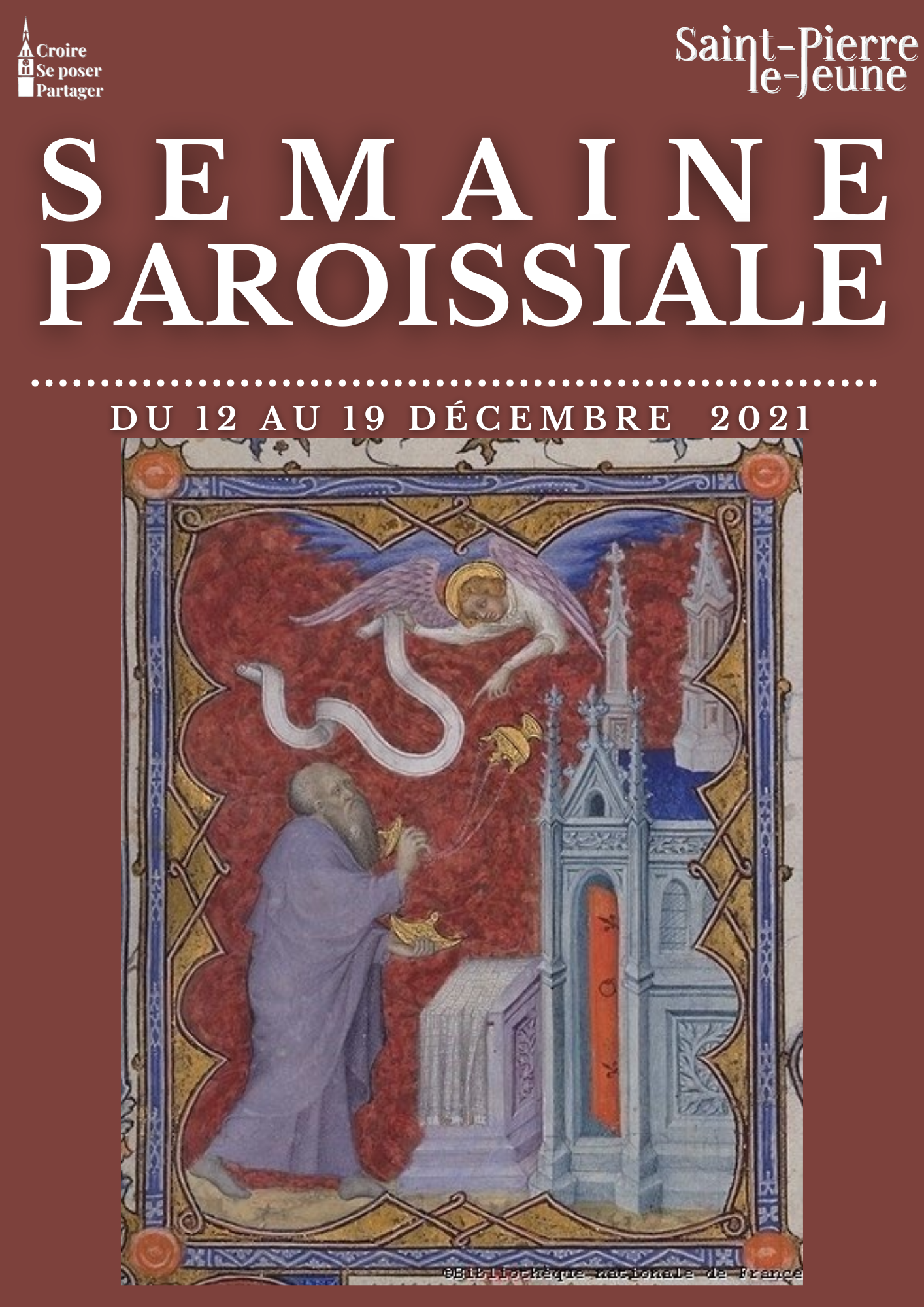 Semaine paroissiale - 12 décembre 2021