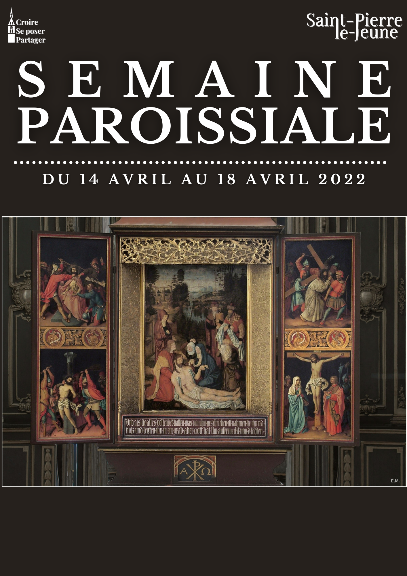 Semaine paroissiale - Le Triduum pascal