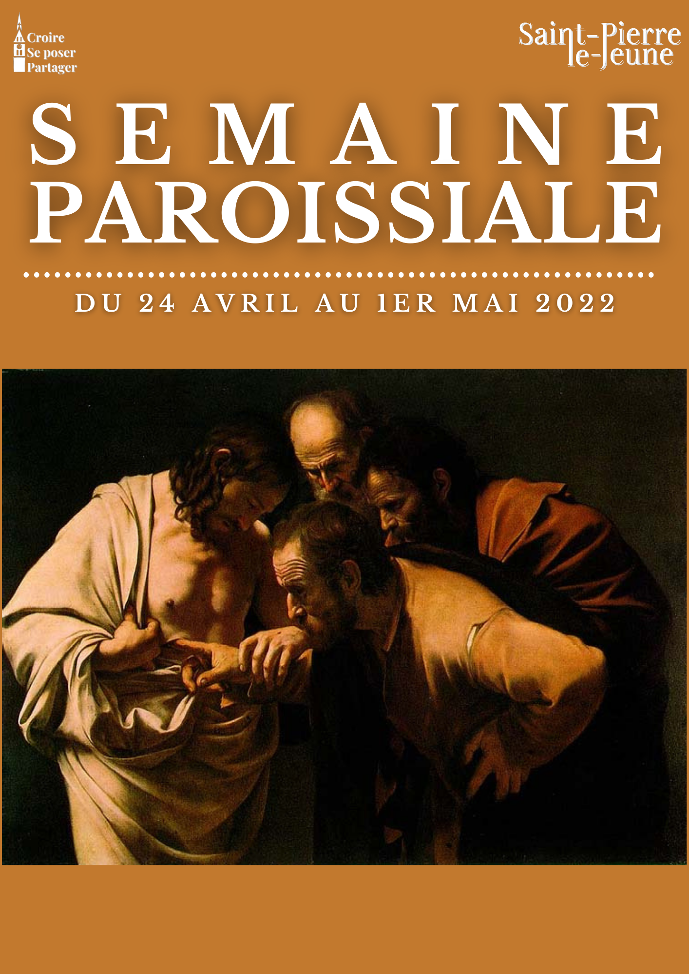 Semaine paroissiale - 24 avril