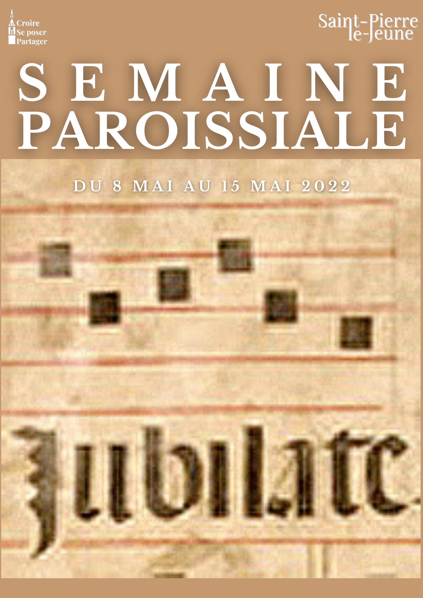 Semaine paroissiale - 8 mai 2022