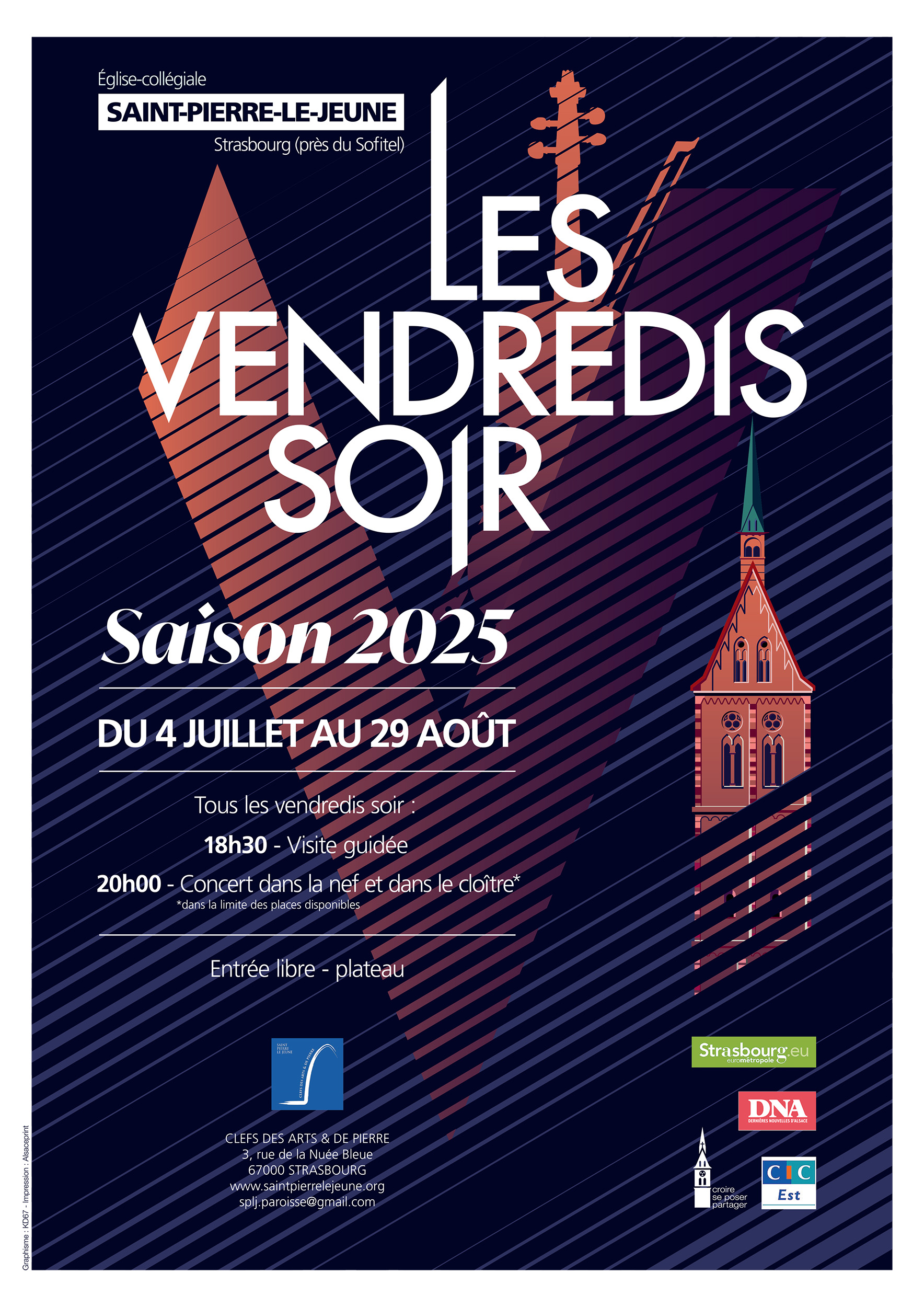 Les vendredis soir juillet & août 2024 Les vendredis soir juillet & août 2024