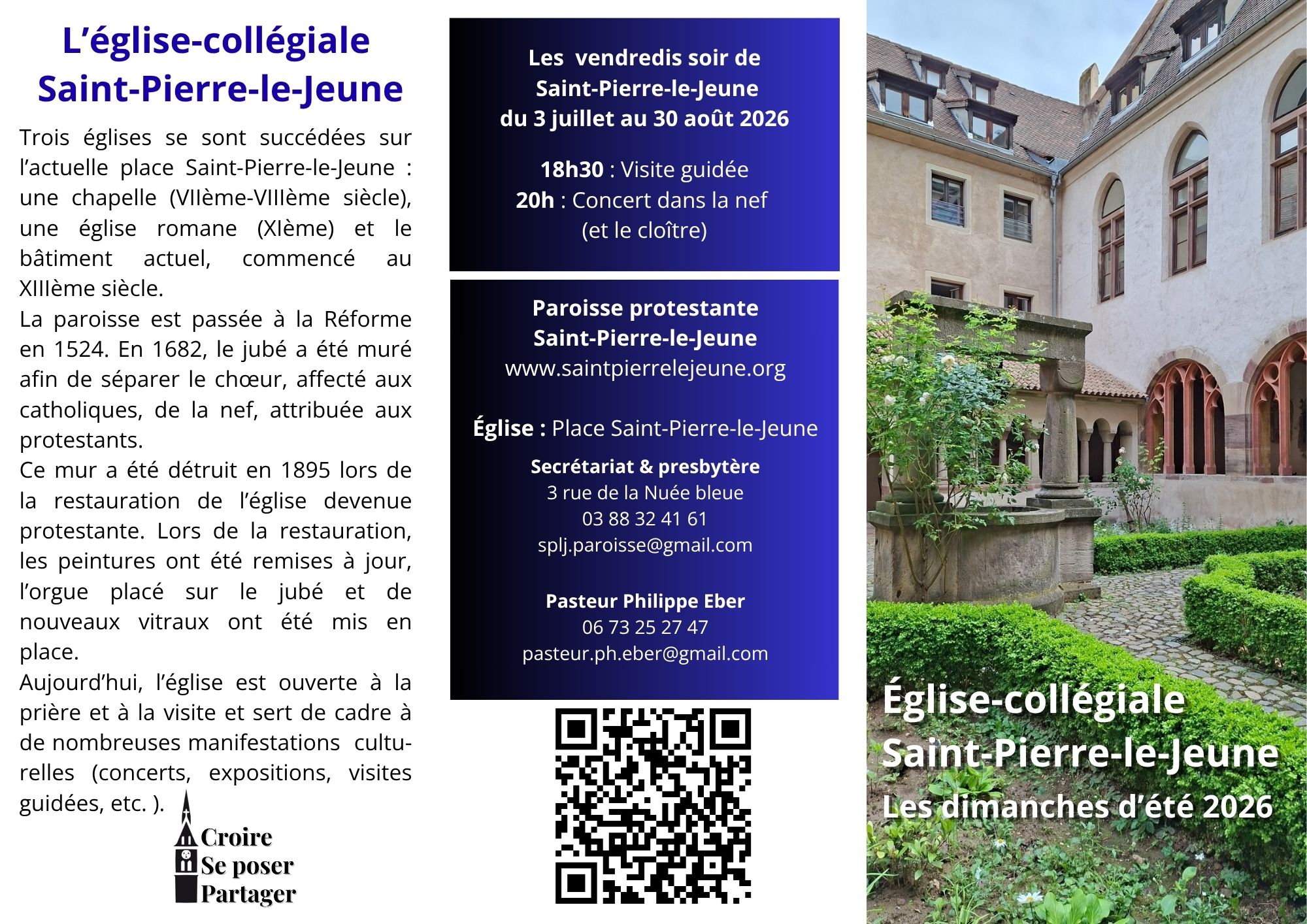 Visites guidées - Juillet & août 2026