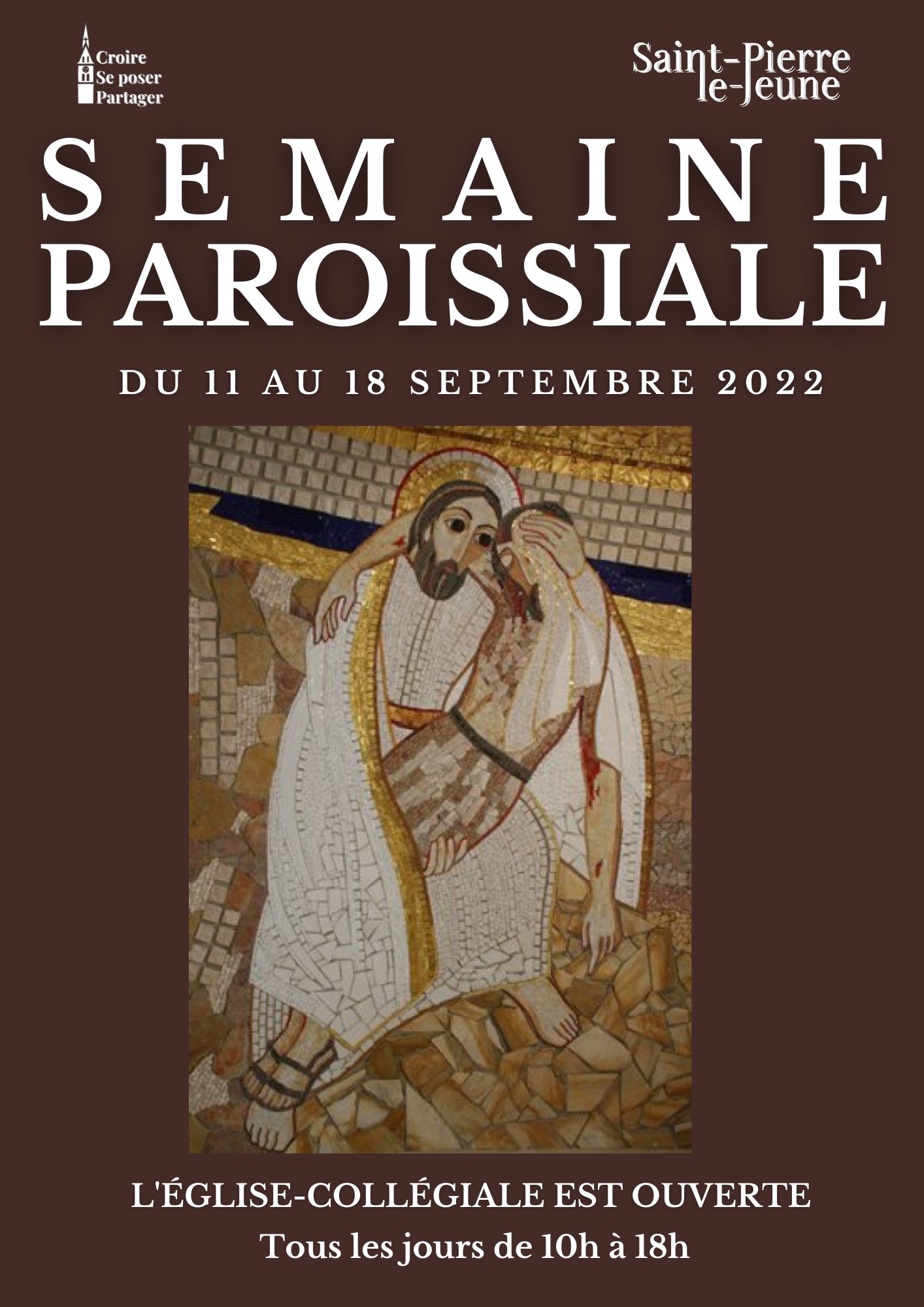 Semaine paroissiale - Dimanche 11 septembre 2022