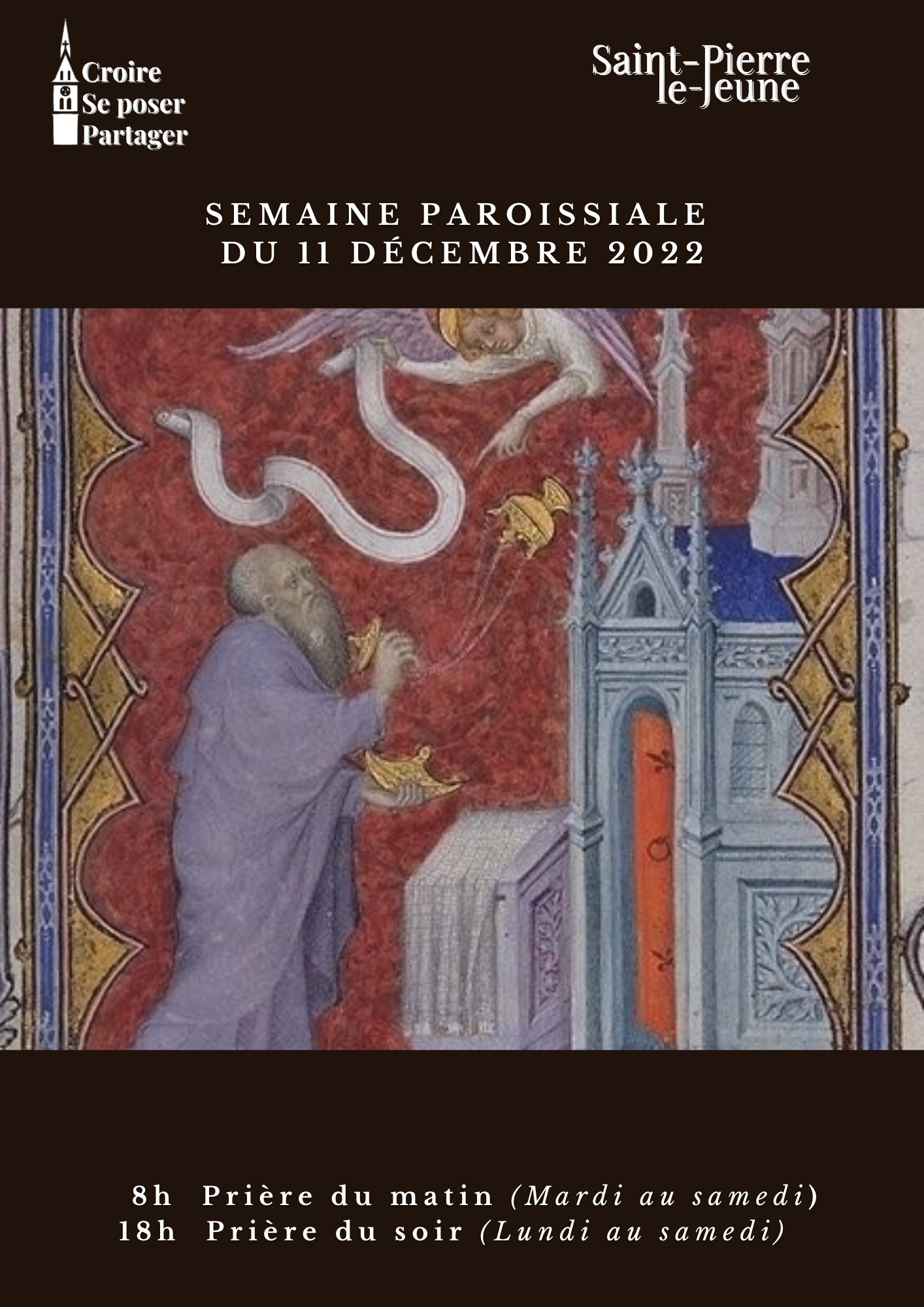 Semaine paroissiale - 11 décembre 2022 Semaine paroissiale - 11 décembre 2022