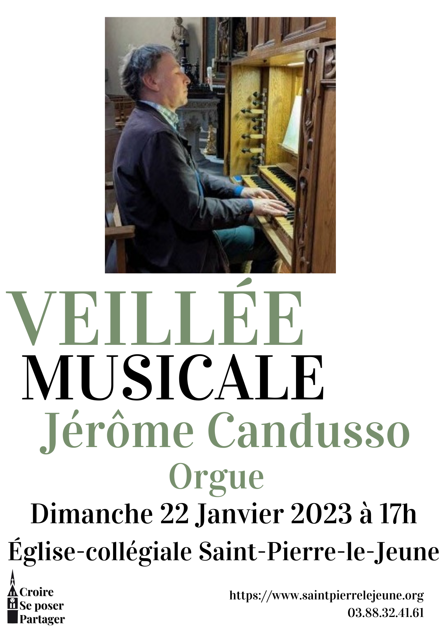 Veillée musicale Jérôme Candusso