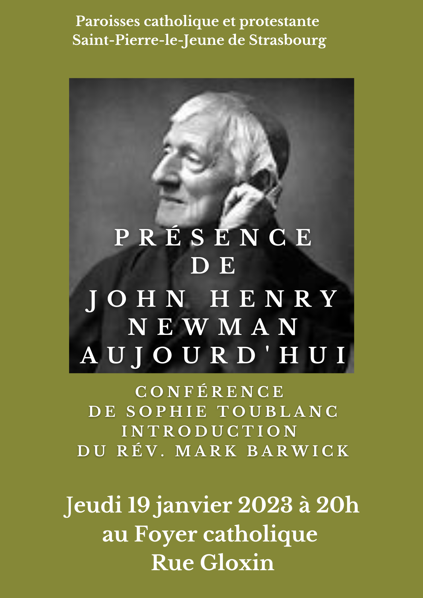 Conférence sur John Henry Newman