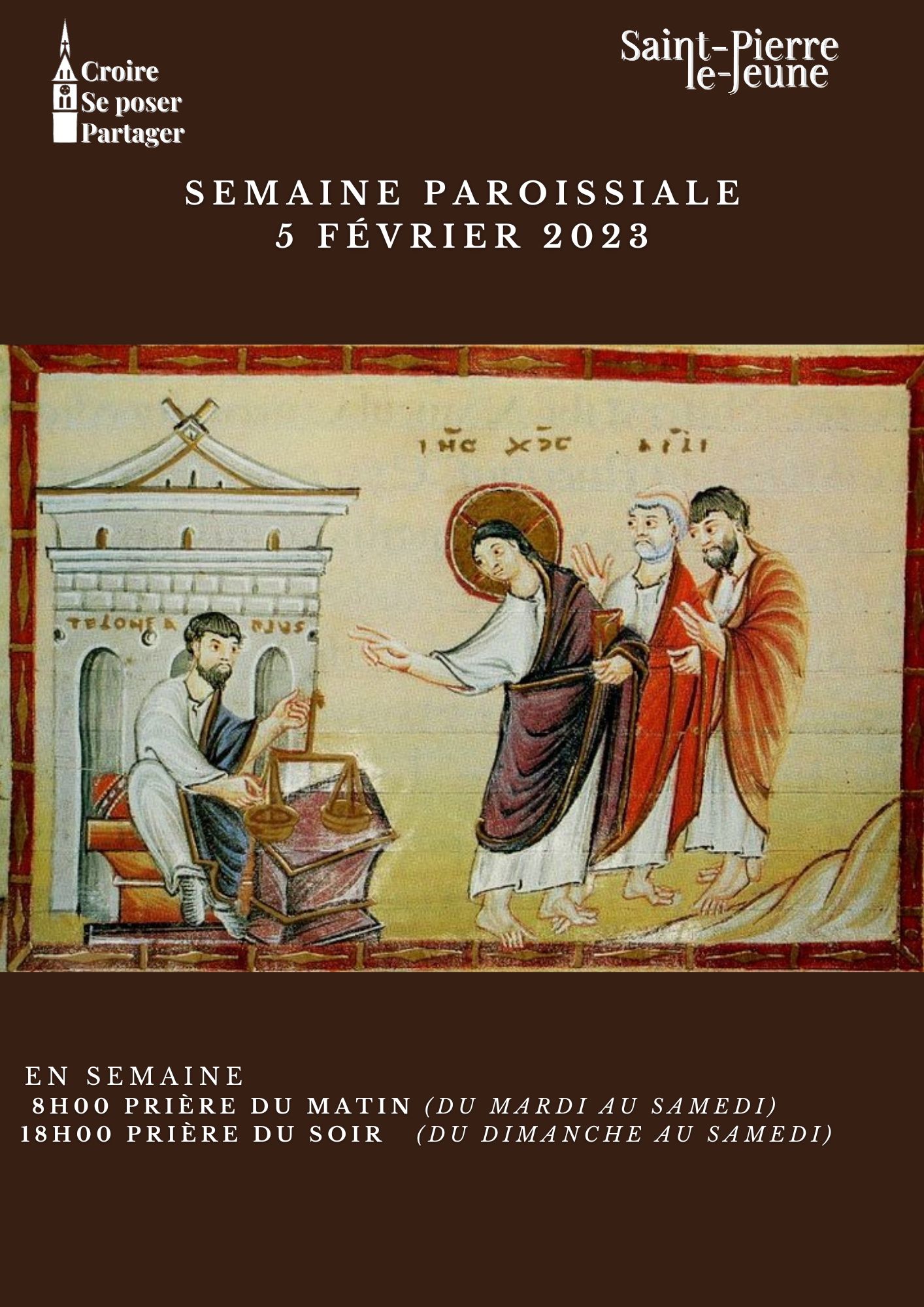 Septuagésime - Dimanche 5 février 2023