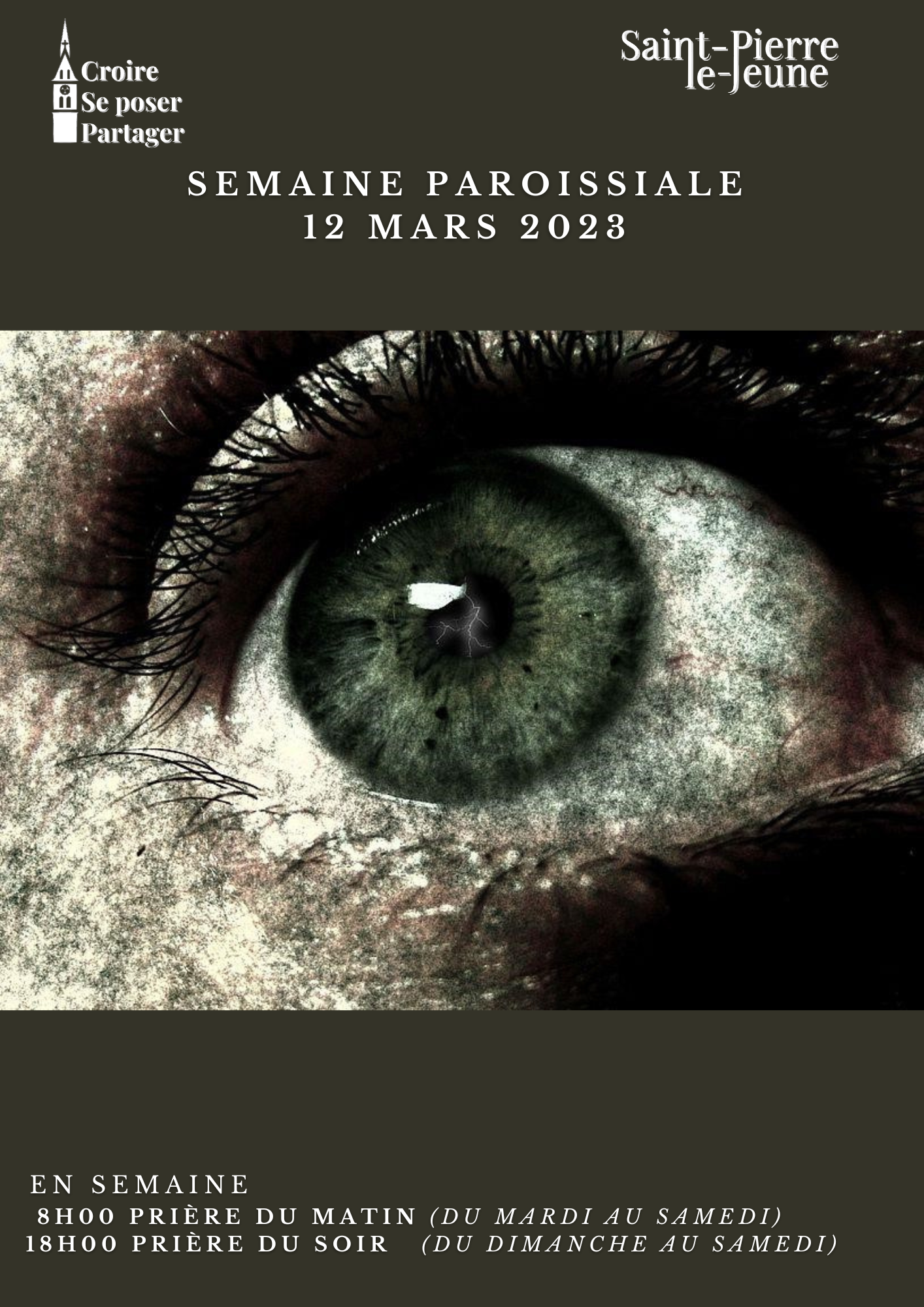 Semaine paroissiale - 12 mars 2023