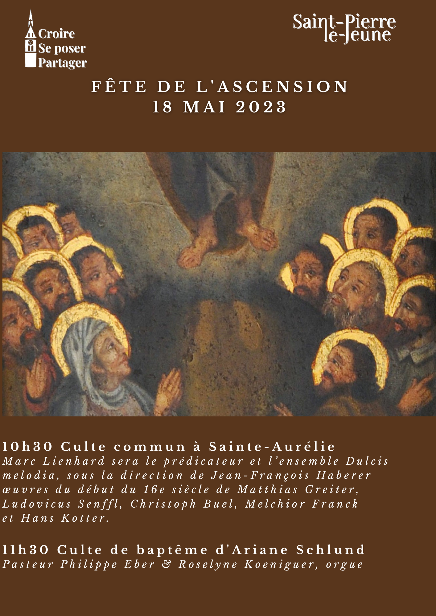 Fête de l'Ascension du Christ - Jeudi 18 mai 2023