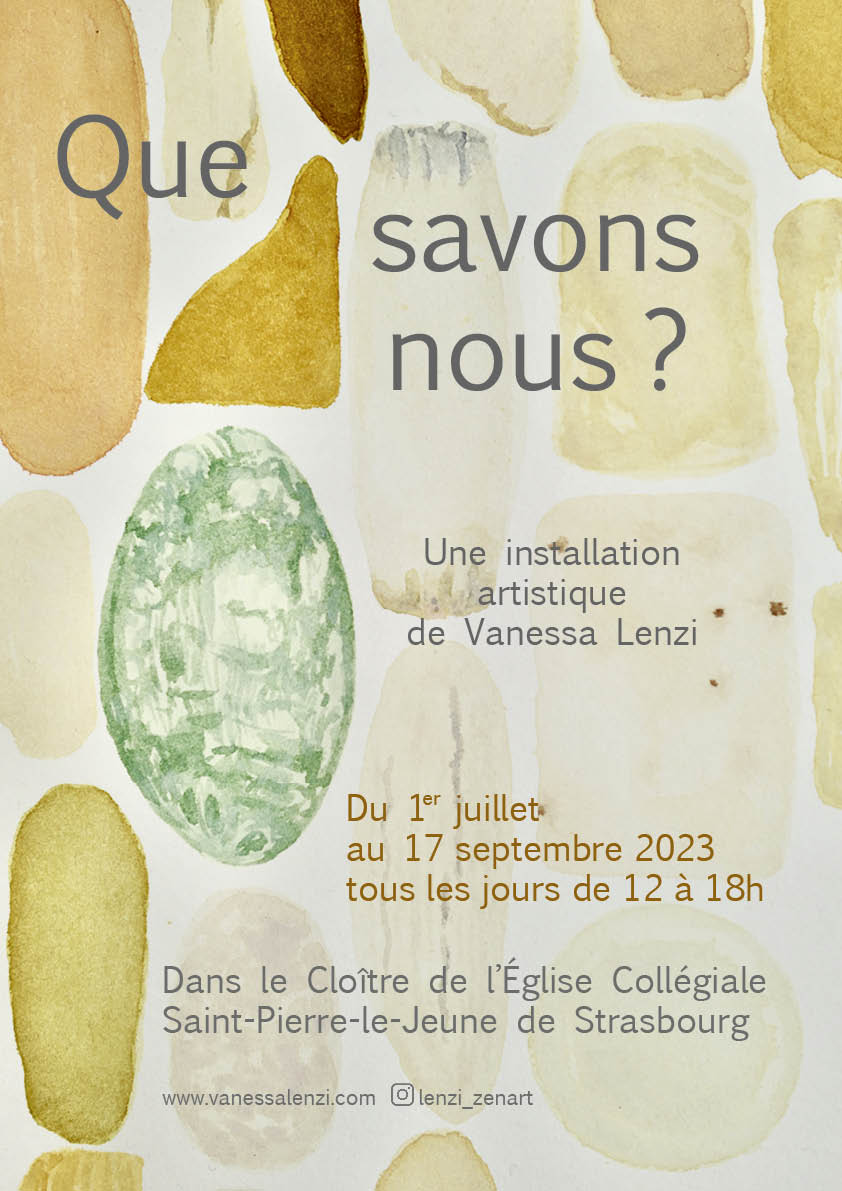 Exposition  au cloître : Que savons-nous ?