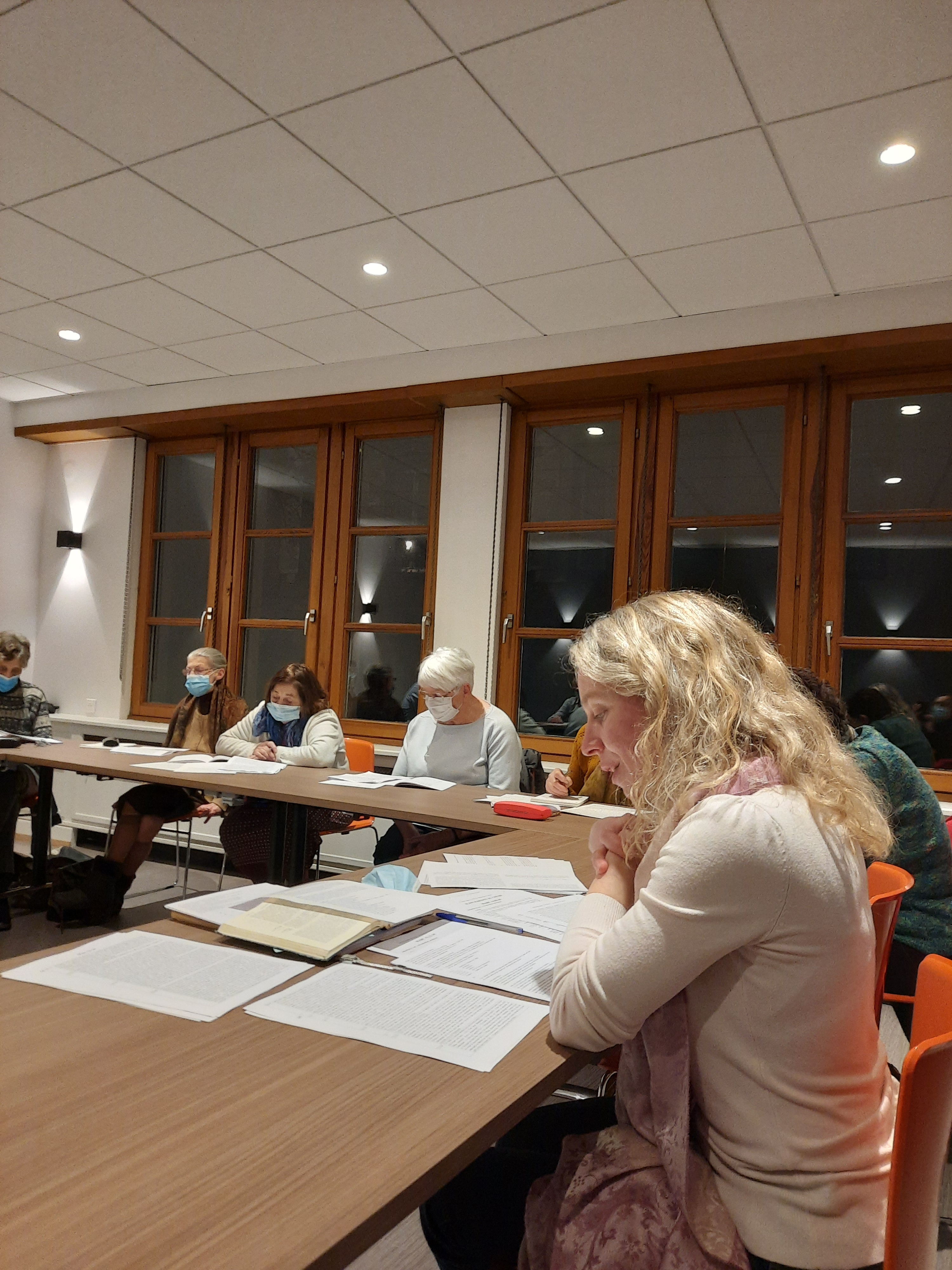 Partage biblique oecuménique - Jeudi 16 novembre 2023