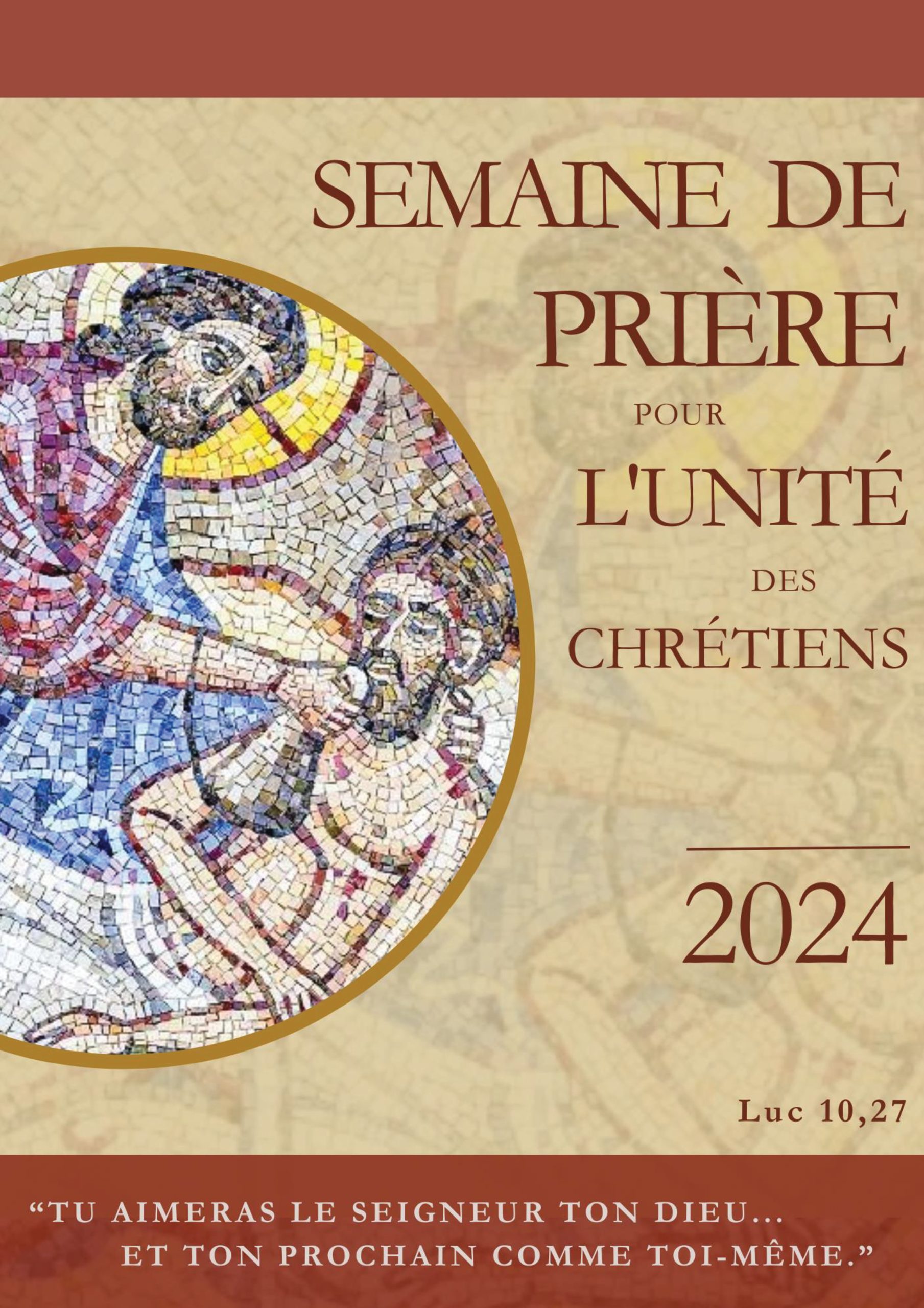 Semaine paroissiale - Du dimanche 21 au 28 janvier 2024