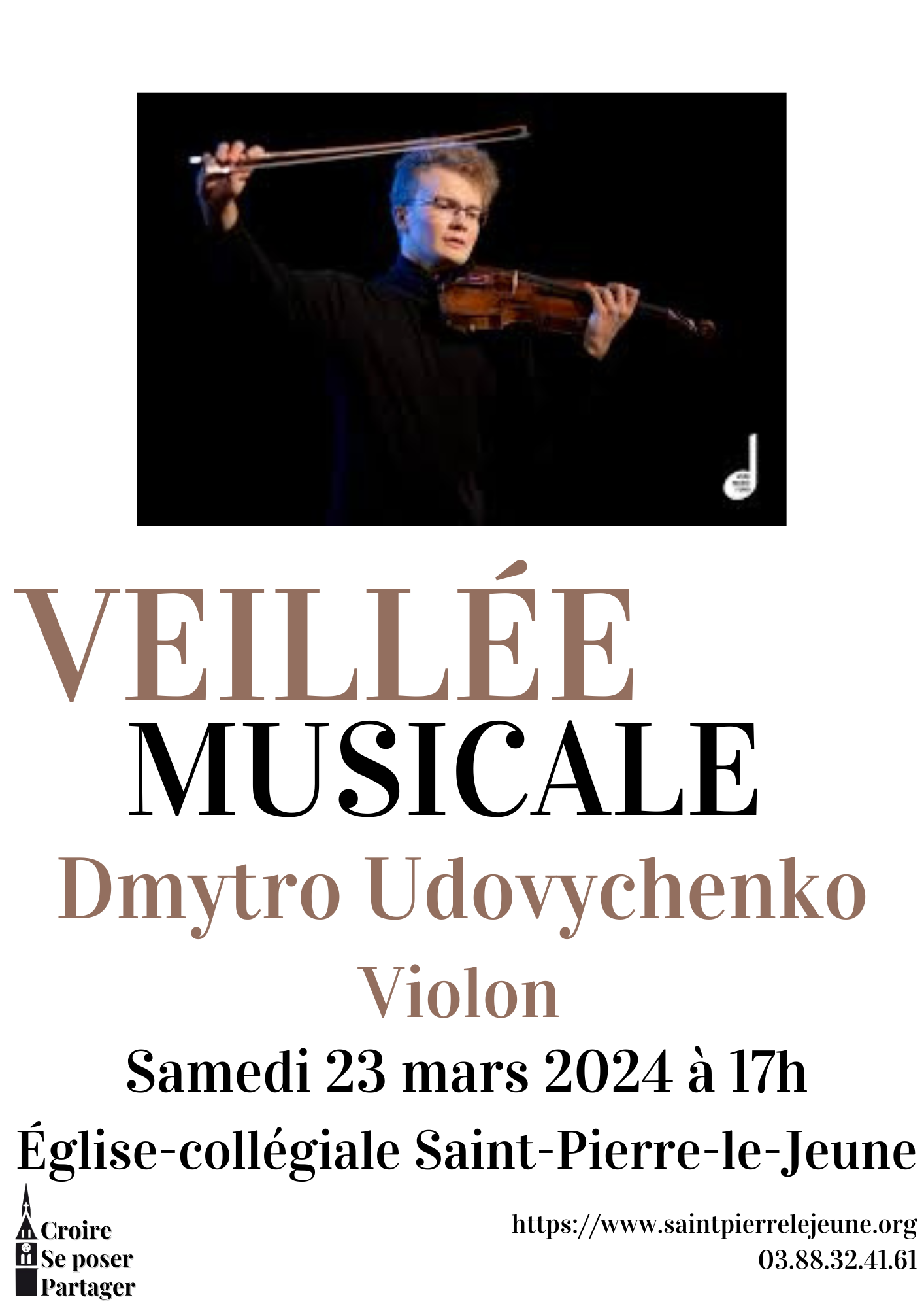 Veillée musicale - Samedi 23 mars 2024 à 17h