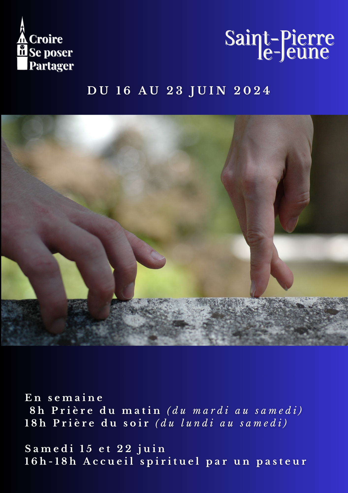 Semaine paroissiale - Du 16 au 23 juin 2024