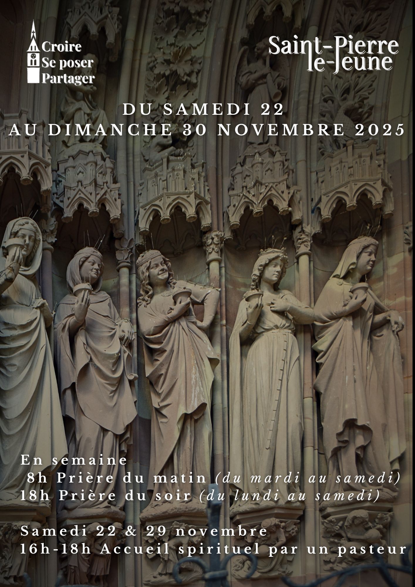 Semaine paroissiale -Du samedi 22 novembre au dimanche 30 novembre 2025