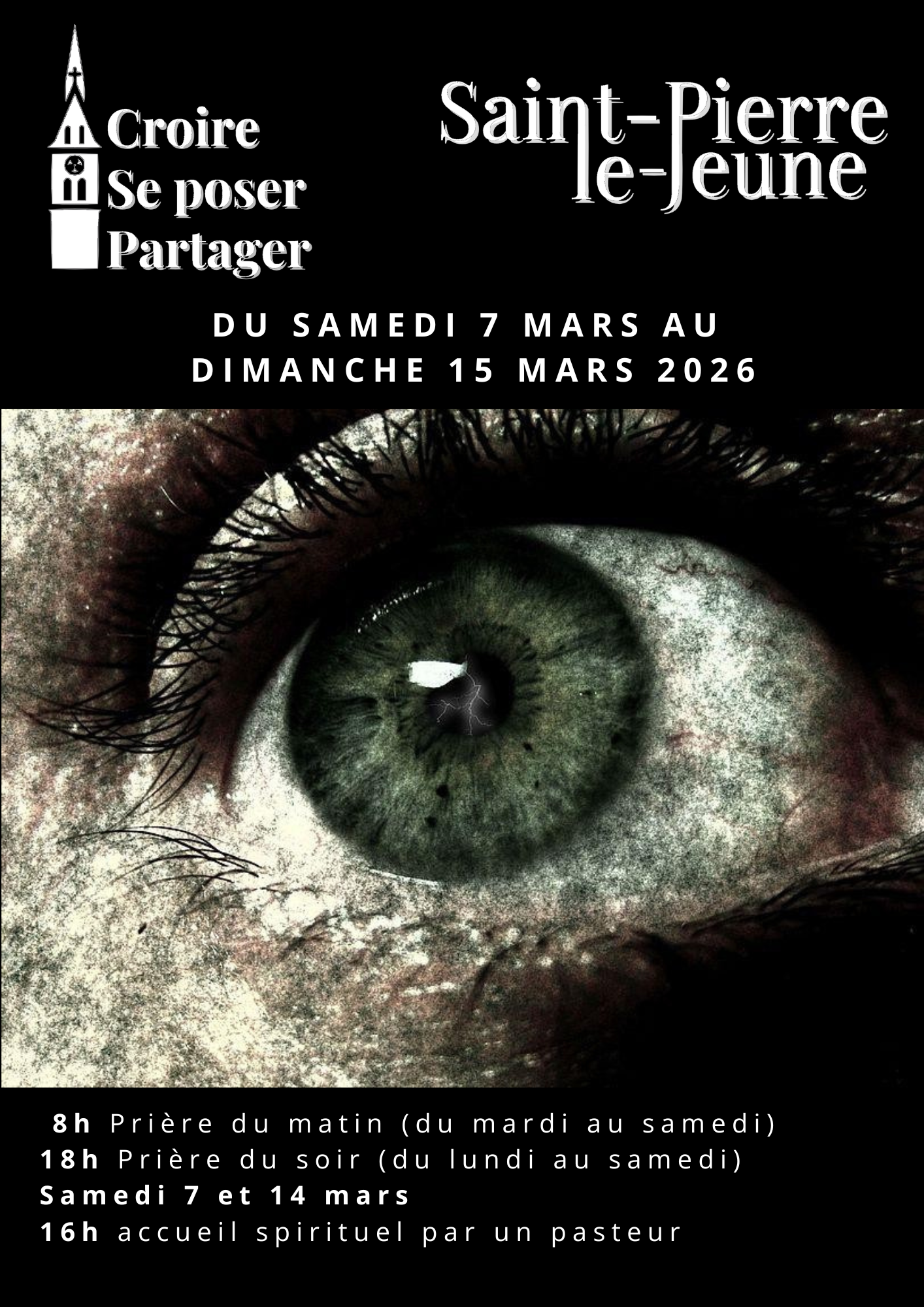 Semaine paroissiale - Du samedi 7 mars au dimanche 15 mars 2026