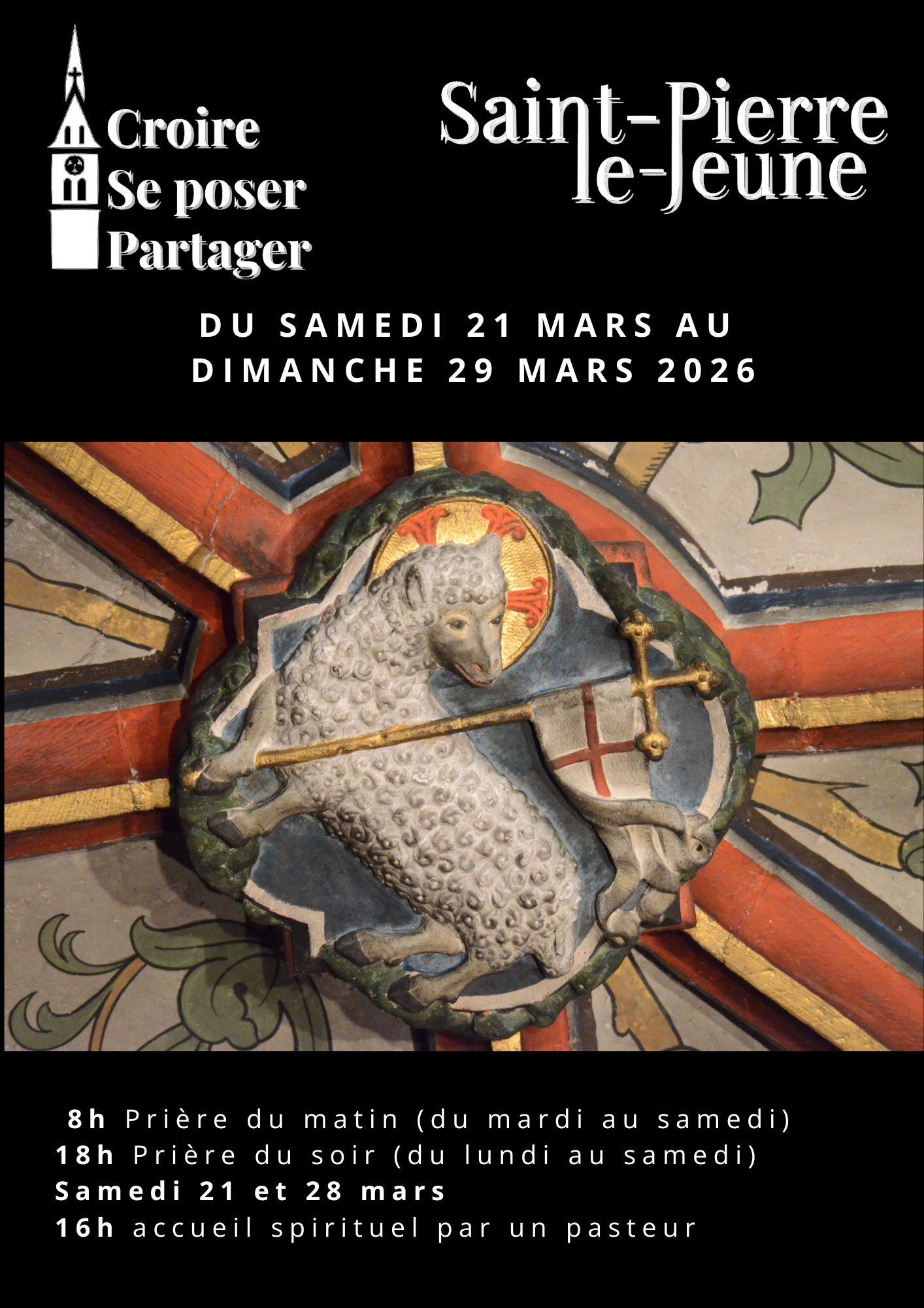 Semaine paroissiale - Du samedi 21 mars au dimanche 29 mars 2026