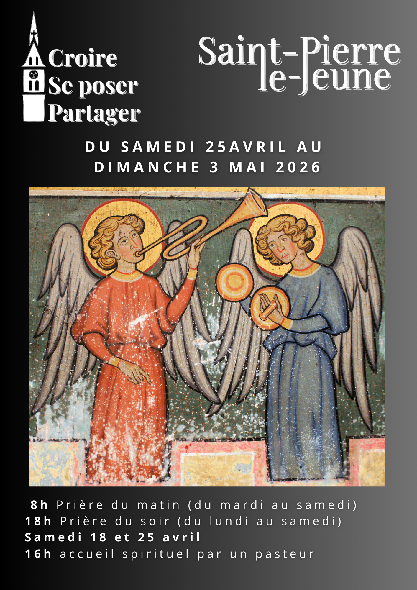 Semaine paroissiale - Du samedi 25 avril au dimanche 3 mai 2026