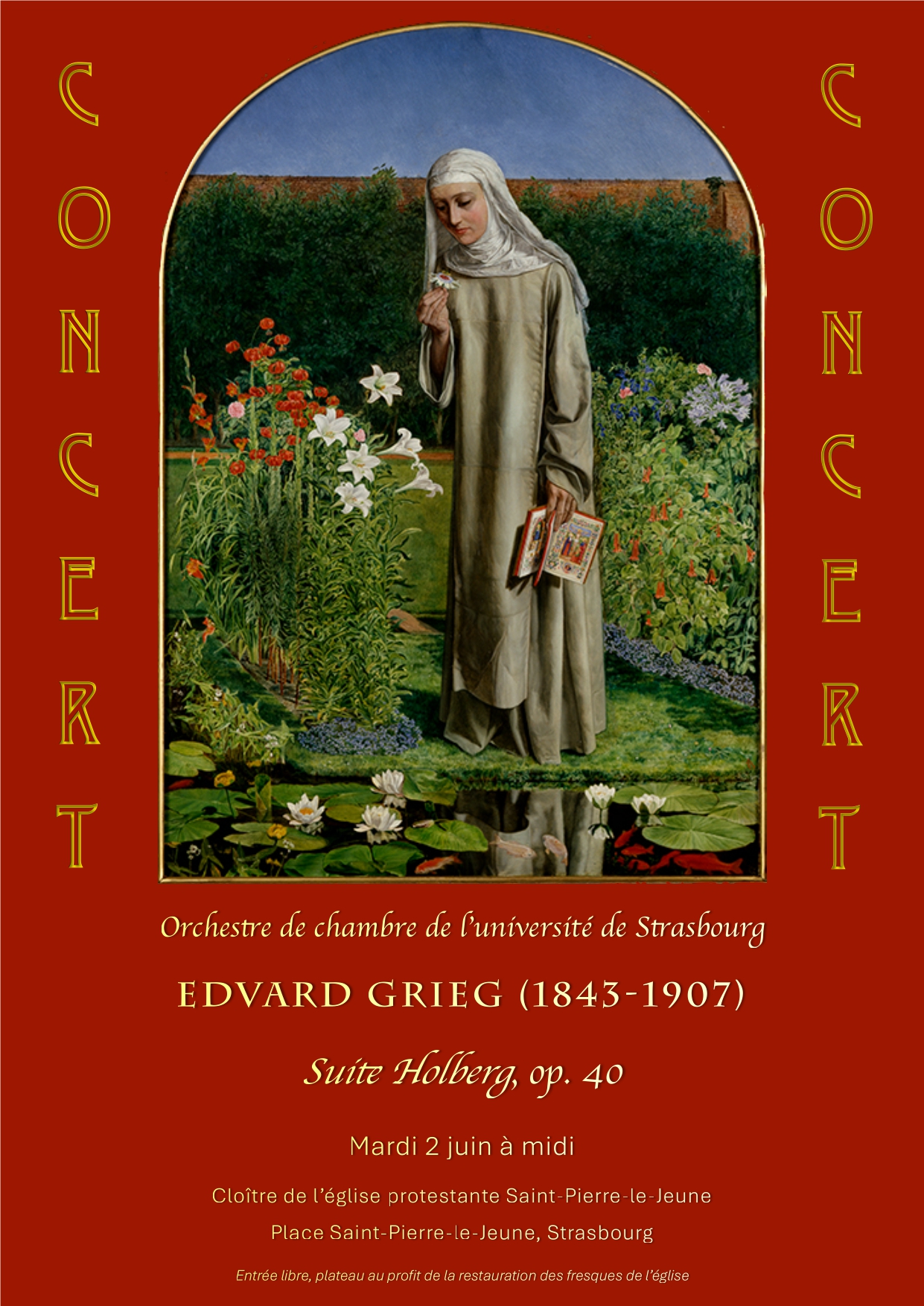 Concert de l'Orchestre de chambre de l'Université - Mardi 2 juin 2026
