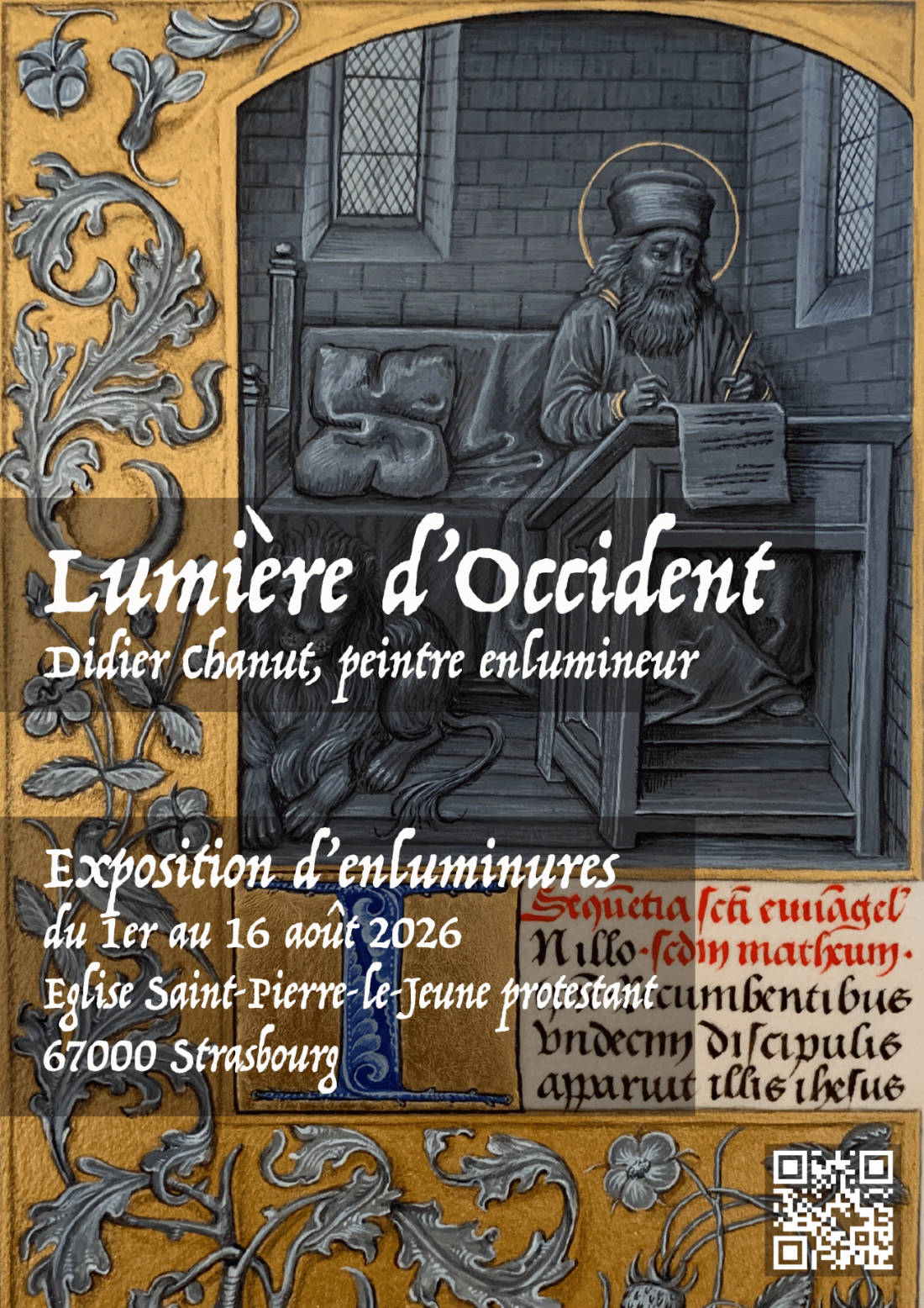 Exposition d'enluminures du 1er au 16 août 2026