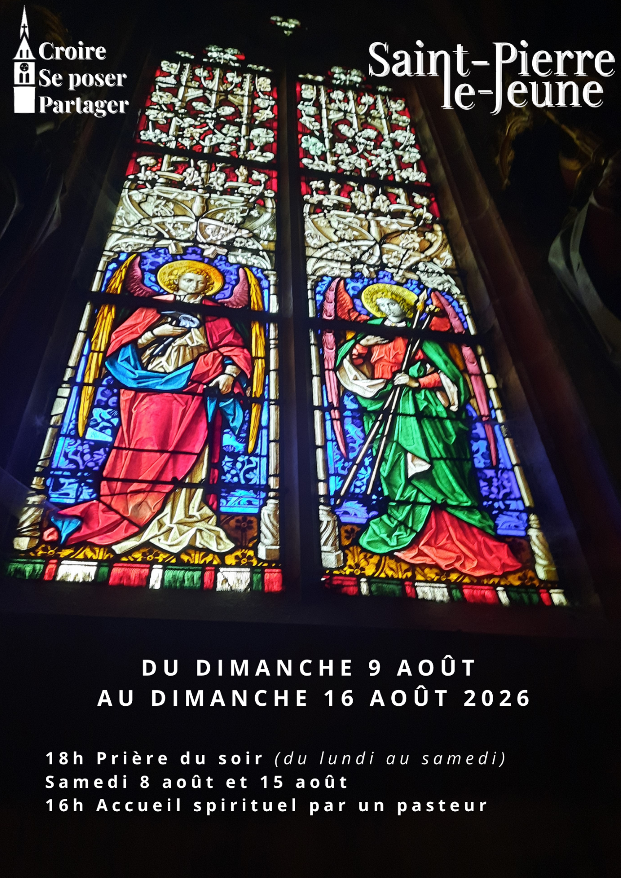 Semaine paroissiale - Du samedi 8 août au dimanche 16 août 2026