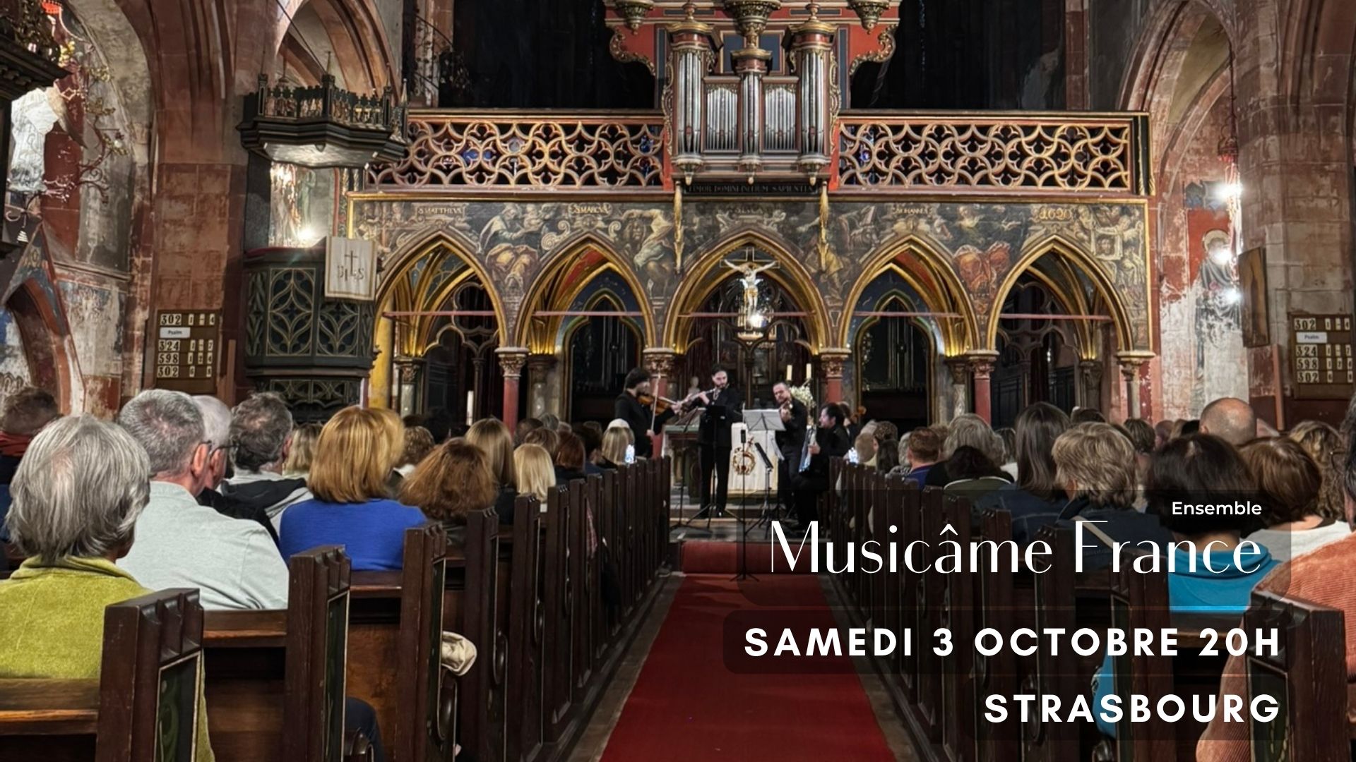 Concert Musicâme - 3 octobre 2026