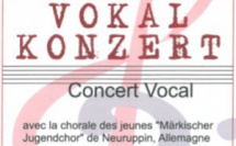 Concert du 23 mai à 17h : Chorale des Jeunes de Neuruppin