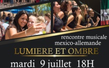 Concert du mardi 9 juillet à 18h : Rencontre musicale mexico-allemande Concert du mardi 9 juillet à 18h : Rencontre musicale mexico-allemande