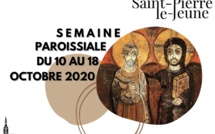 Semaine paroissiale - 10 octobre 2020