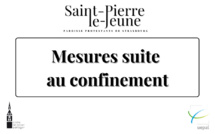 Mesures suite au confinement Mesures suite au confinement