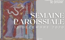 Semaine paroissiale - 13 décembre 2020 Semaine paroissiale - 13 décembre 2020