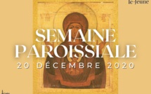 Semaine paroissiale - 20 décembre 2020 Semaine paroissiale - 20 décembre 2020