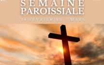 Semaine paroissiale - 28 février 2021 Semaine paroissiale - 28 février 2021