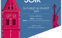 Les vendredis soir juillet &amp; août 2024