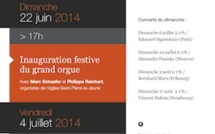 La semaine paroissiale - 15 juin 2014