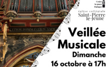 Veillée musicale - Dimanche 16 octobre 2022 à 17h