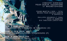 Concert de l'Ensemble vocal Choeur3 -Samedi 3 juin 2023