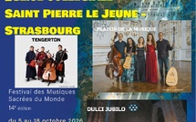 Concert sacrées journées - 15 octobre 2026